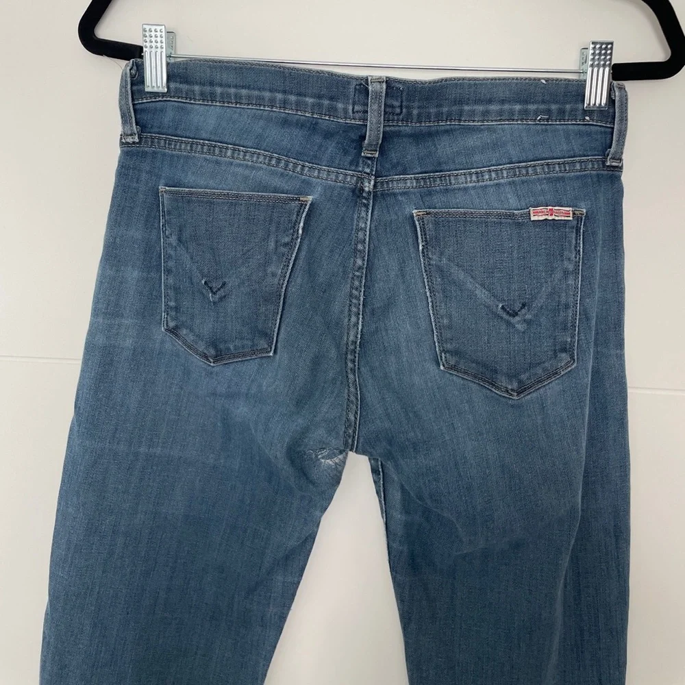 Hudson Jeans Blue Denim Skinny Low Rise Stretch Classic Wash | Size 27 - Picture 13 of 15
